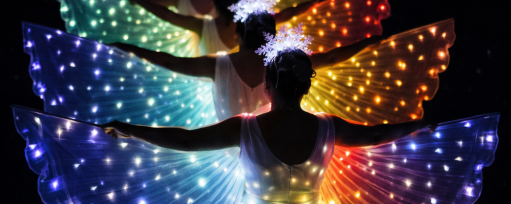 animacje dla dzieci Łódź – taniec świetlistych wróżek